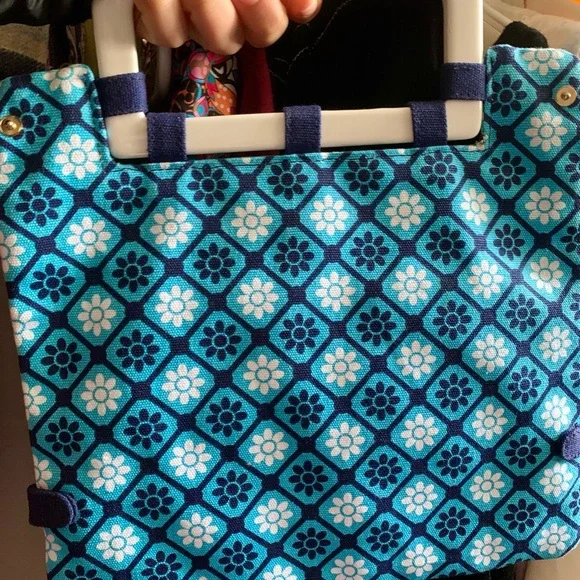 NWOT Old Navy Geometric Print 2 way clutch purse. - Picture 2 of 8